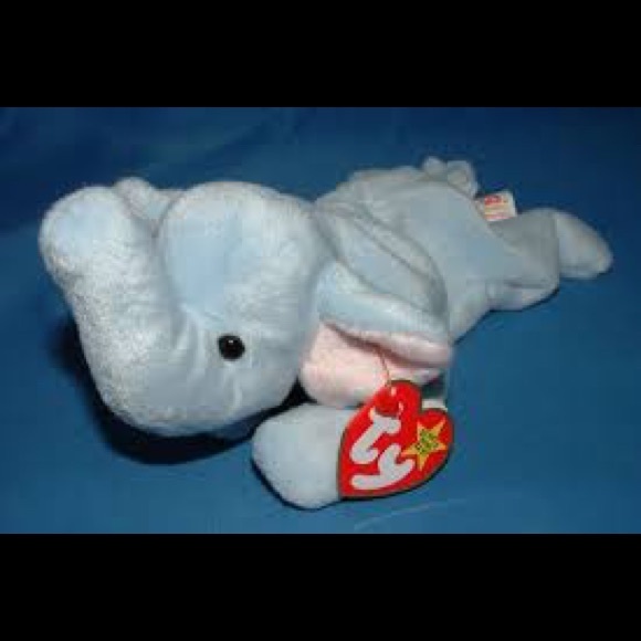 Ty Other - Rare Ty Beanie Peanut Elephant NWT